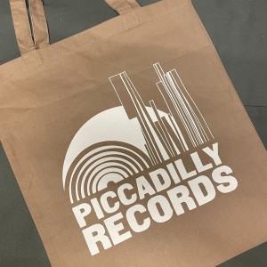 Piccadilly Records - Coffee Tote Bag - Cream Print