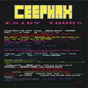 Image of Ceephax Acid Crew - Exidy Tours - 2024 Reissue